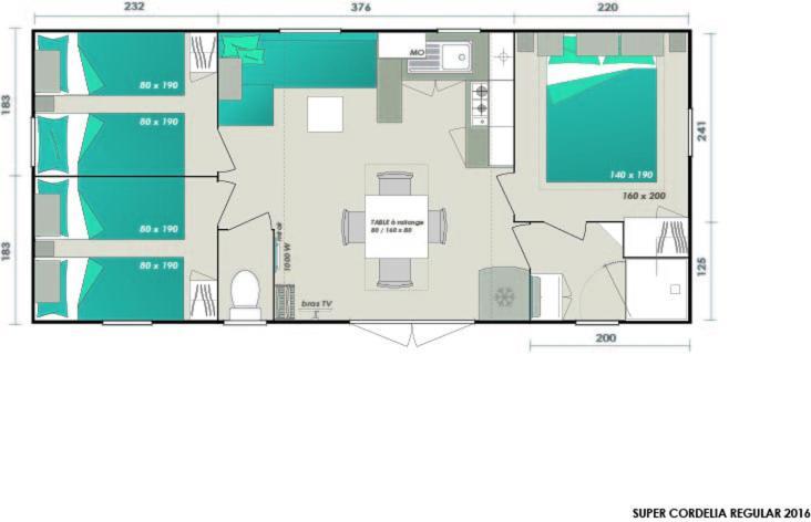 Camping Le Robinson Hotel Colleville-sur-Mer Buitenkant foto